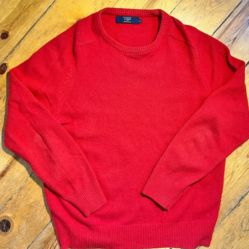 J. Crew 100% Lambswool Sweater Size M